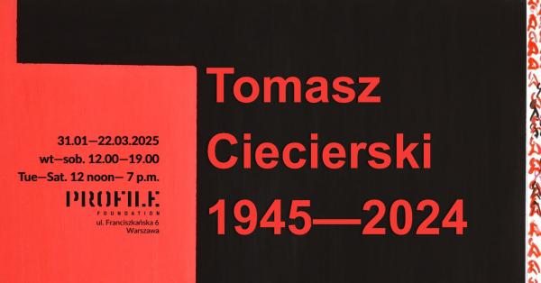 Tomasz Ciecierski 1945-2024